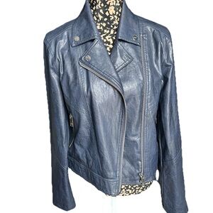 DKNY Women's « Leather » blue